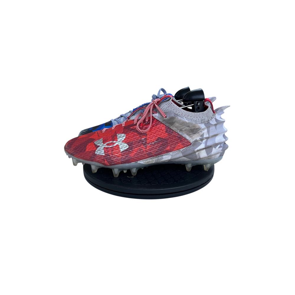 Under Armour Blur Smoke 2.0 LE 'USA' Football Cleats (3026341-100) Size 9